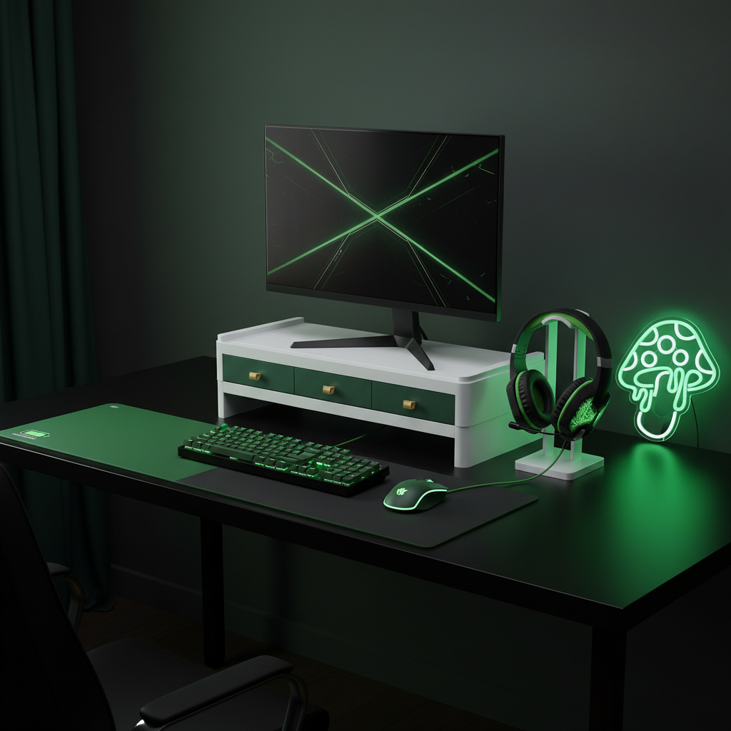 OWMEG THEMES - GREEN & WHITE