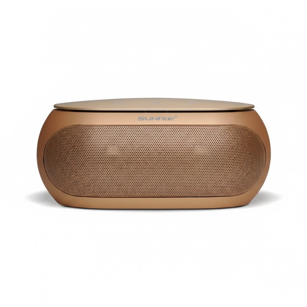 OWMEG SPEAKERS - GLAM GOLD TOUCH CONTROL BLUETOOTH SPEAKER