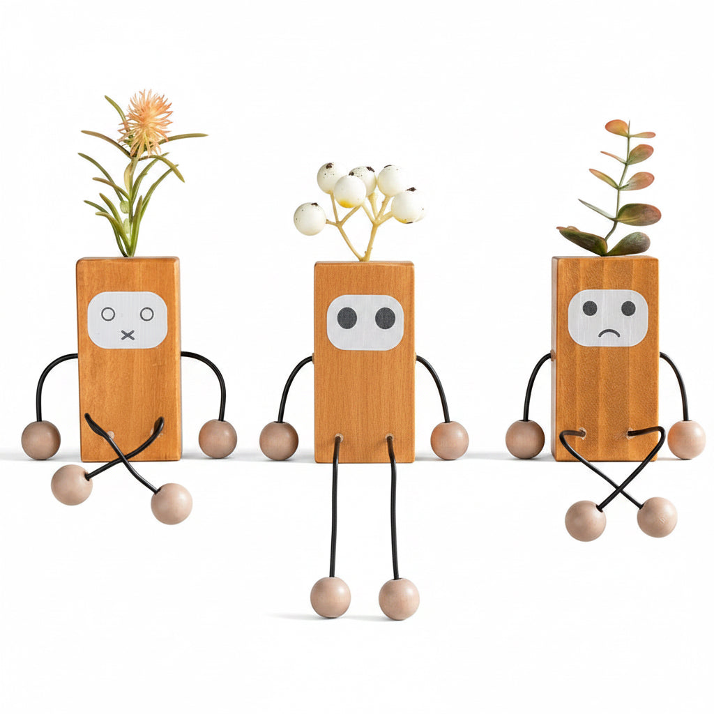 OWMEG DESKTOP MATES - WOODEN BEAUTIES