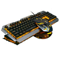 OWMEG MOUSE & KEYBOARD - YELLOW GLOW