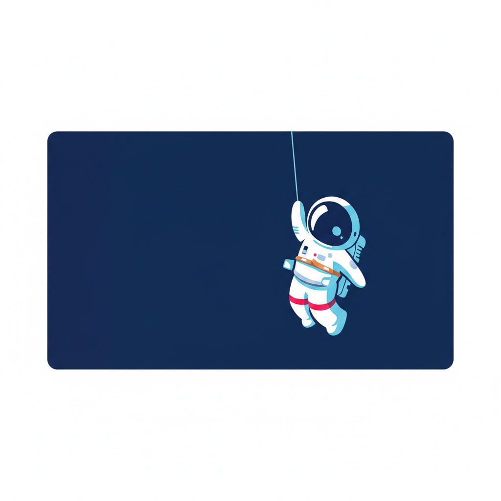 OWMEG MOUSEPADS - NAVY BLUE ASTRONAUT