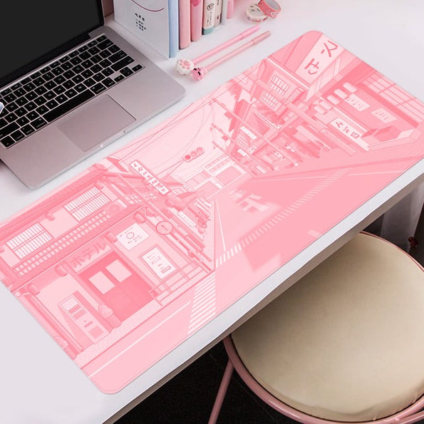 OWMEG MOUSEPADS - WHIMSICAL PINK MOUSEPAD