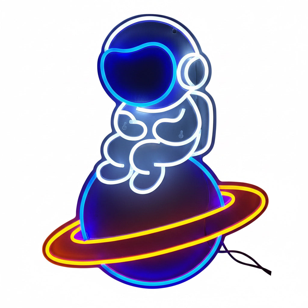 OWMEG LIGHTING - SPACEMAN PLANET LED NEON LIGHT