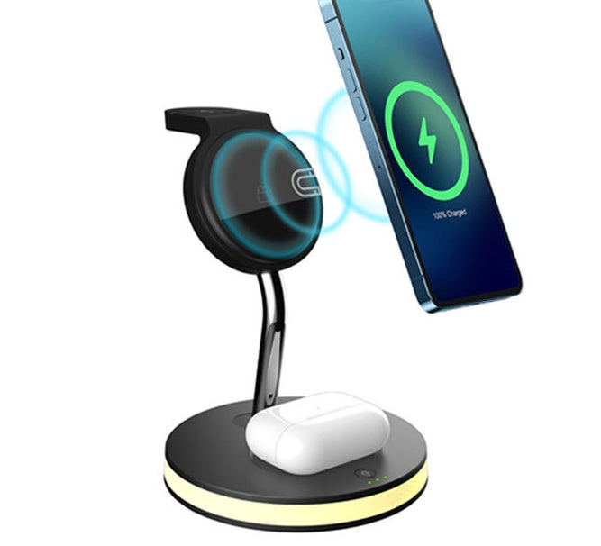 OWMEG MUST HAVES - WIRELESS CHARGER 4-IN-1 (BLACK)